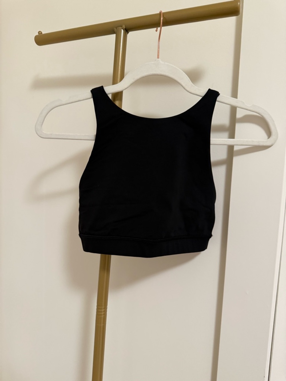 lululemon athletica Black High-Neck Sports Bra